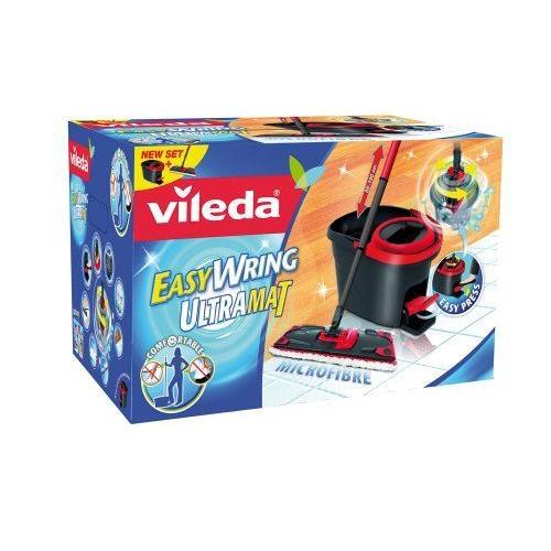 Vileda - Balai + Seau Easy Wring Ultra Mat - Set Complet