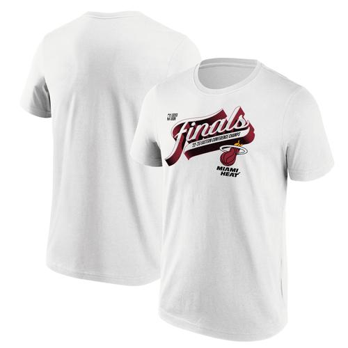 T-Shirt Graphique Miami Heat Fanatics Branded Conference Champions Locker Room Baseline - Homme