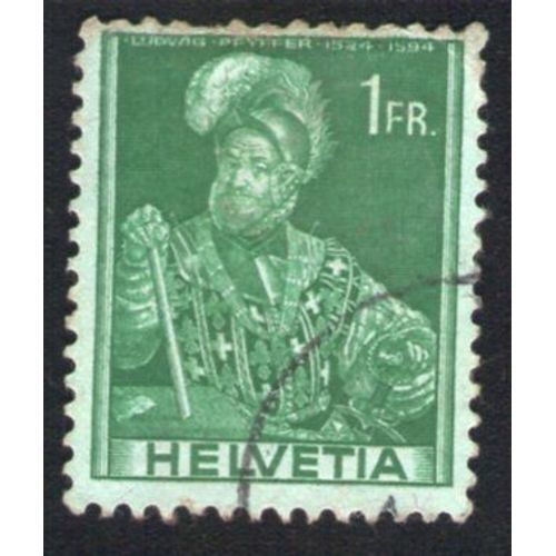 Suisse 1941 Oblitéré Rond Used Stamp Ludwig Pfyffer Ch 363