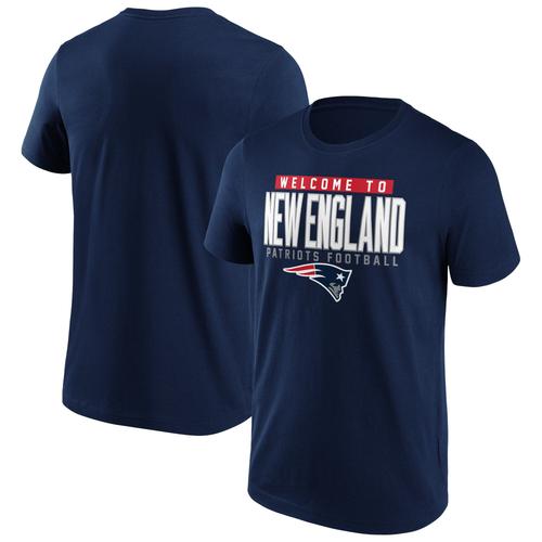 T-Shirt Graphique New England Patriots 1st Down Iconic Hometown - Homme