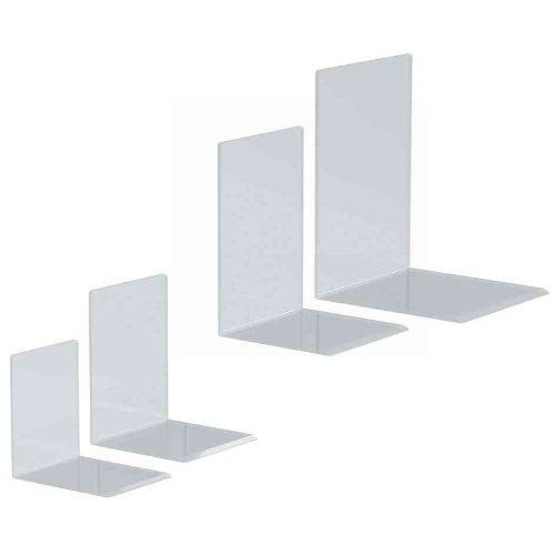 Maul Serre-Livres En Acrylique, Transparent, 150x160x210 Mm