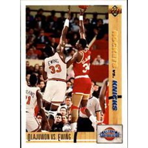 Olajuwon Vs. Ewing Upper Deck 91'92 N°33