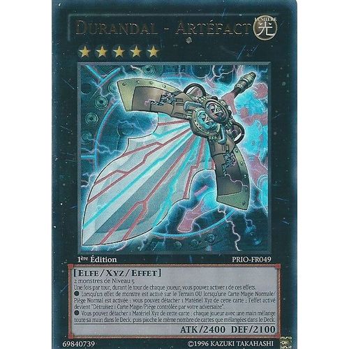 Durandal Artéfact Ultra Rare Prio-Fr049