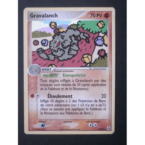 Reverse Gravalanch - Pokemon - Ex Créateurs 34