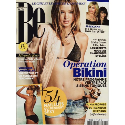 Be / 18-06-2010 N°14 : Miranda Kerr (4p) - Scarlett Johansson (2p) - Madonna / Lourdes (1p)