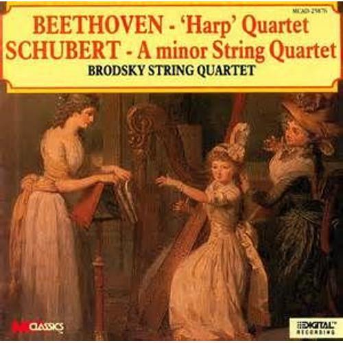 Beethoven Harp Quartet Schubert A Minor String Quartet