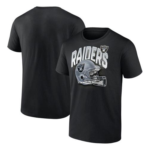 T-Shirt Graphique Avec Casque End Around De Las Vegas Raiders - Hommes