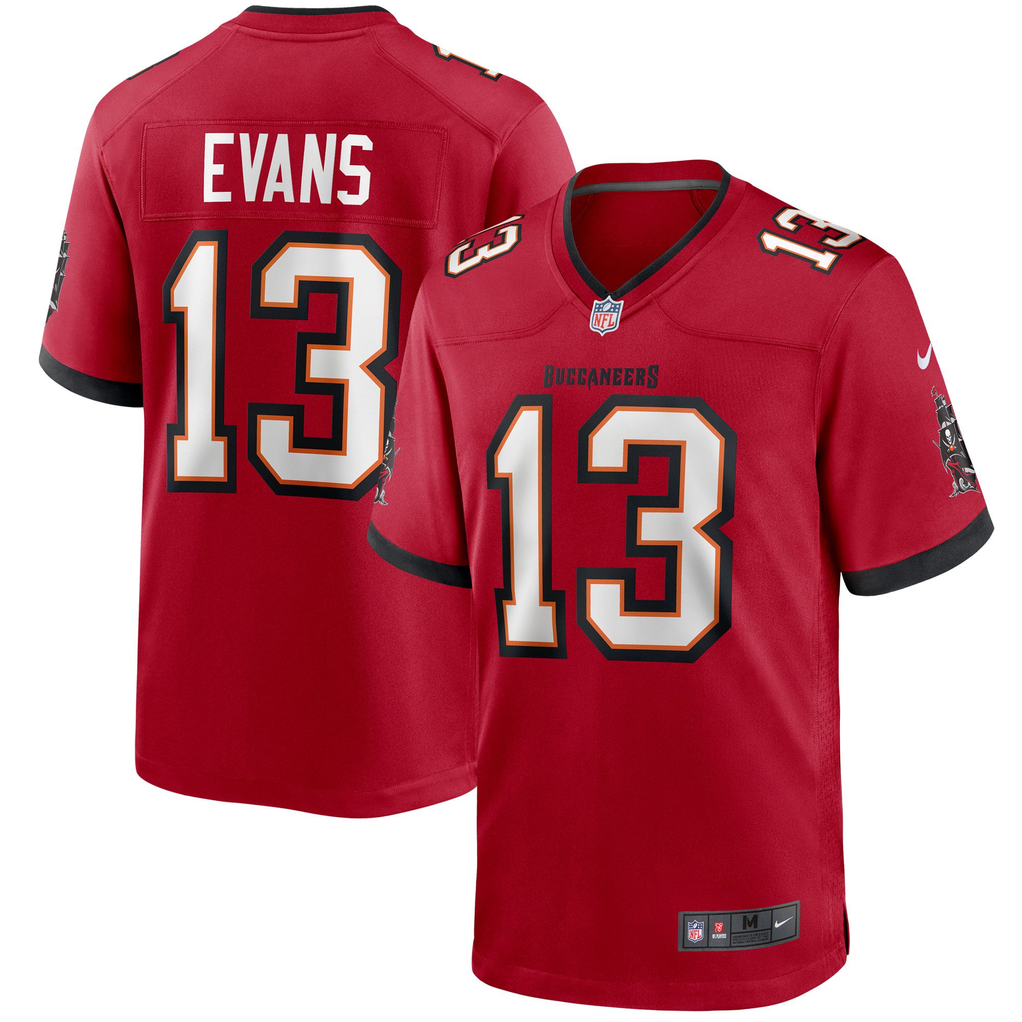 Maillot Nike De Jeu Couleur De L'équipe Tampa Bay Buccaneers - Gym Rouge - Mike Evans - Jeunes