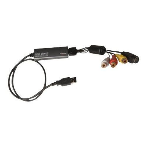 Hauppauge WinTV USB-Live2 - Adaptateur d'entrée vidéo - Hi-Speed USB - NTSC, PAL