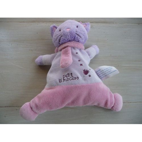 Doudou Chat Semi-Plat Petit Kimbaloo La Halle