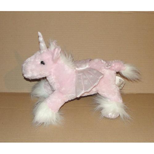 Peluche Licorne Rose