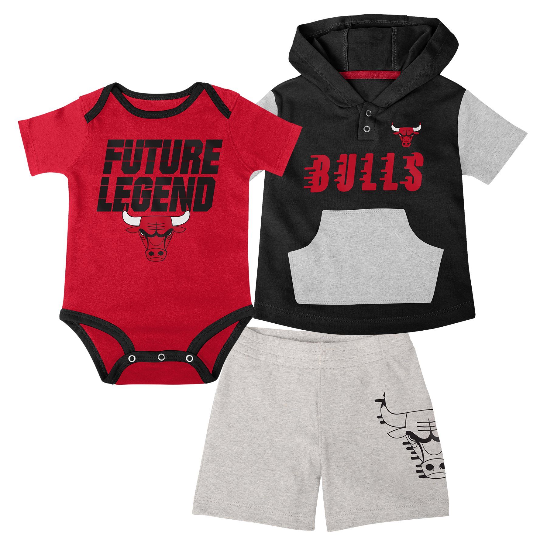 Ensemble Short Et T-Shirt Creeper Bank Shot Des Chicago Bulls - Nourrisson