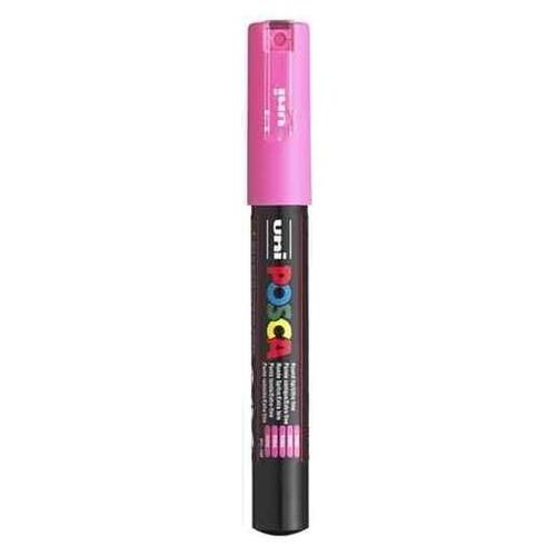 Uni-Ball Lot De 6 Marqueurs Peinture Posca Pc-1mc, Rose Clair