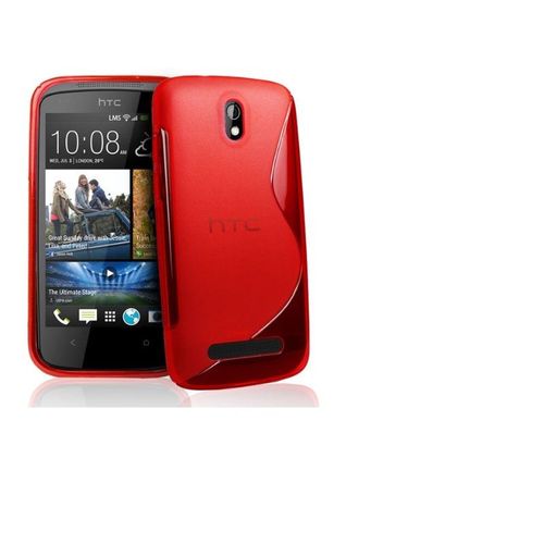 Coque Tpu Type S Pour Htc Desire 500 - Rouge