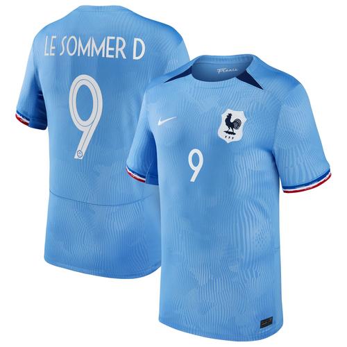 Maillot France Femme Nike Fff Domicile Stadium 23/24 - Homme Avec Flocage Le Sommer D 9