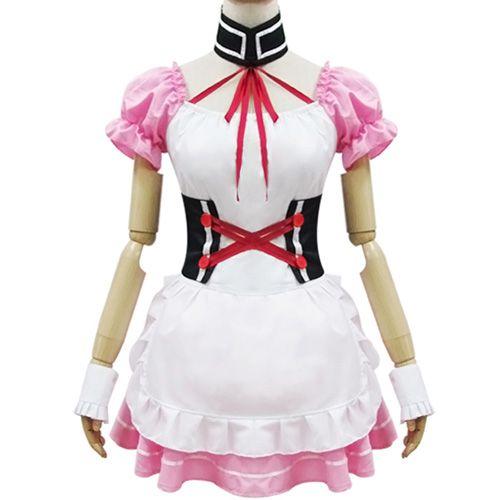 Deguisement Costume Cosplay Robe Maid Mikuru Asahina Haruhi Suzumiya Soubrette Servante Anime Manga Japonais Japon Kawaii Mignon Sexy Convention