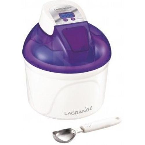 Lagrange 409 004 - Sorbetière - 1.5 litres - 12 Watt - myrtille