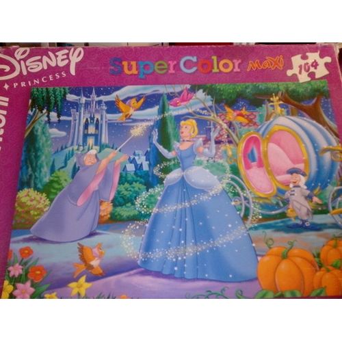 Puzzle Maxi Color 104 Pieces Princess Disney
