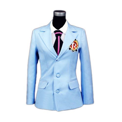 Uniforme Scolaire Blazer Ecole Lycée Ouran Koukou High School Host Club Haruhi Tamaki Honey Senpai Hikaru Kaoru Kyoya Mori Black Sugar Cosplay Déguisements Anime Manga Paris