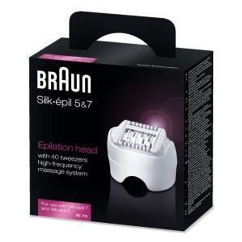 Braun Silk-épil 711 - Tête de rechange - pour épilateur - pour Braun Silk-épil 3; Silk-épil 5; Silk-épil 7; Silk-épil SoftPerfection 3170