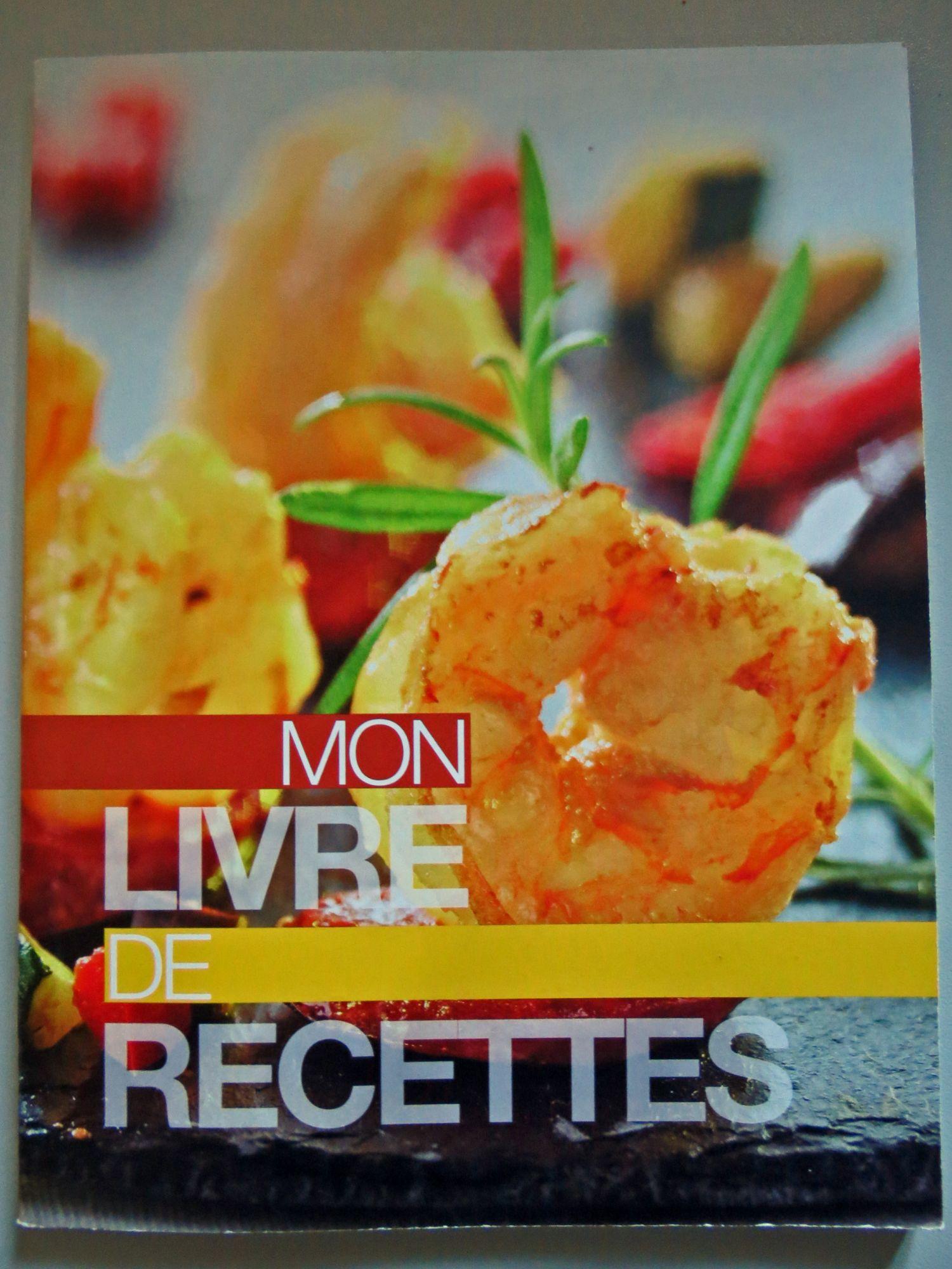 Mon livre de recettes