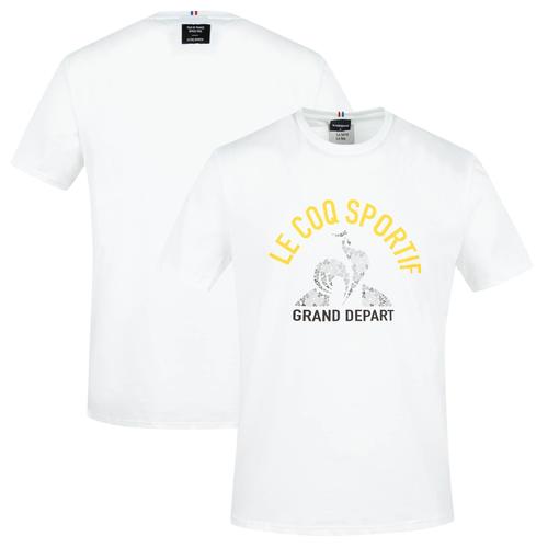 T-Shirt Le Tour De France 2021 Le Grand Depart Bretagne - Blanc