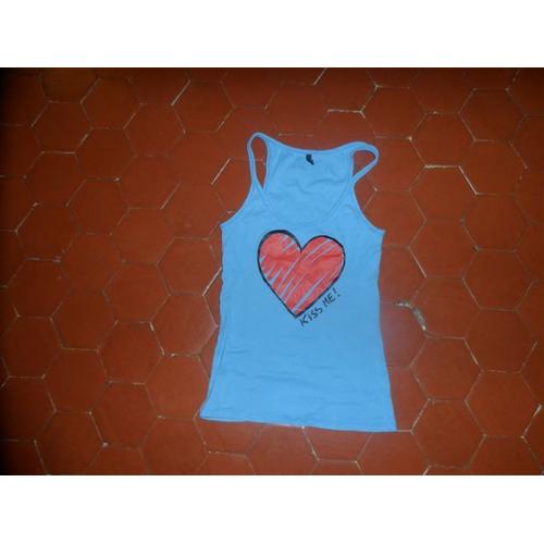 Caraco Jersey Coton Bleu Benetton