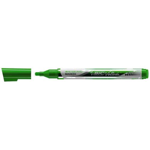 Bic Lot De 6 Whiteboard-Markers Velleda 1741 Liquid Ink, Vert