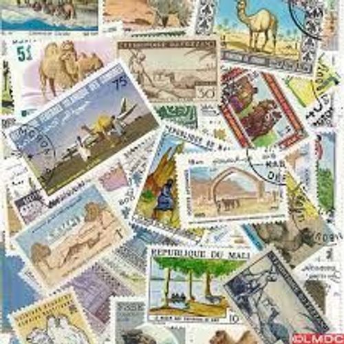 Camelides 100 Timbres Différents Tous Pays