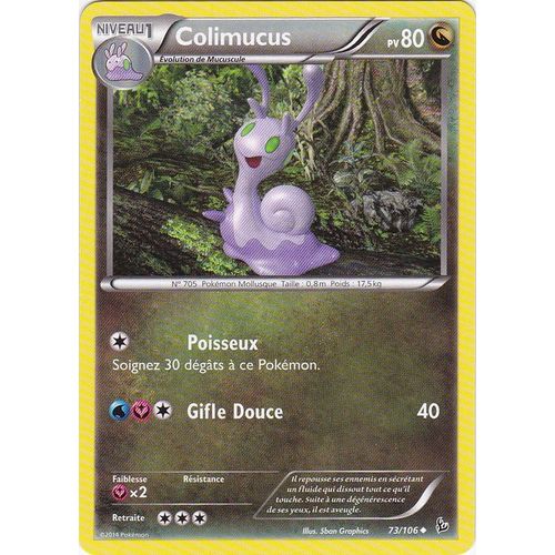 Carte Pokemon - 73/106 Colimucus - Xy Etincelles