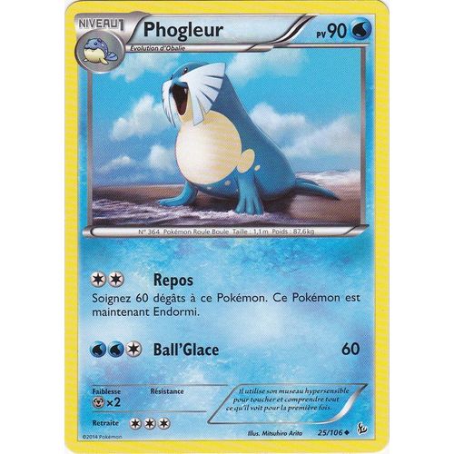 Carte Pokemon - 25/106 Phogleur - Xy Etincelles