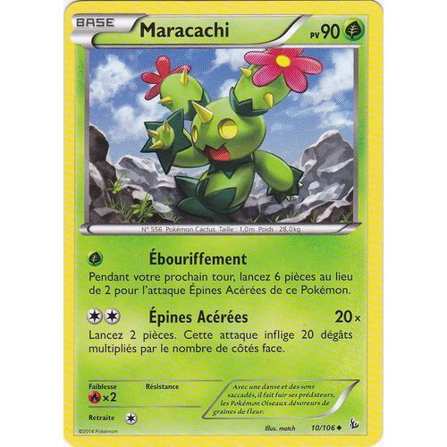 Carte Pokemon - 10/106 Maracachi - Xy Etincelles