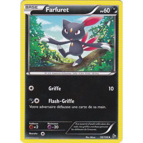 Carte Pokemon - 50/106 Farfuret - Xy Etincelles