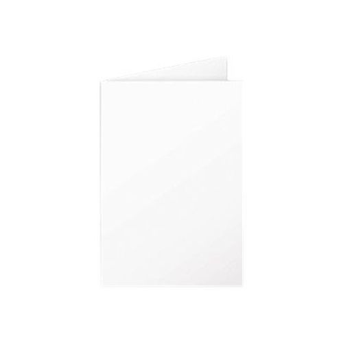 Clairefontaine Pollen C6 - Cartes à demi-pli prépliées - blanc - 110 x 155 mm - 210 g/m² - 25 feuille(s)