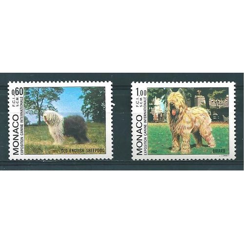 Monaco N° 1329 & 1330