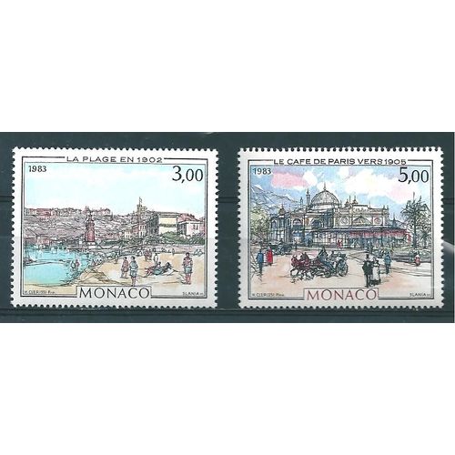 Monaco N° 1385 & 1386