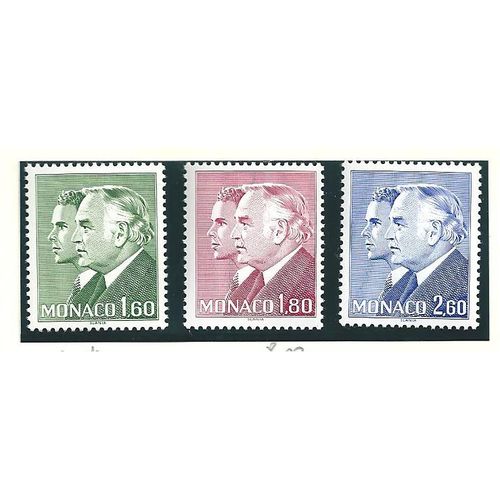 Monaco N° 1335 À 1337
