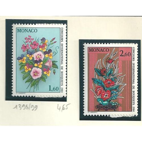 Monaco N° 1398 & 1399