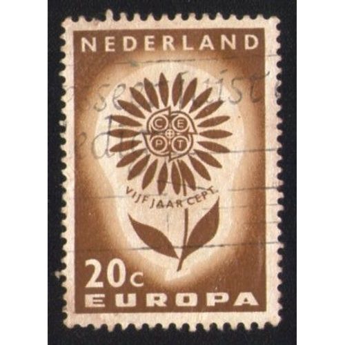 Pays Bas 1964 Oblitéré Used Stamp Europa C.E.P.T. Flower Fleur 20c