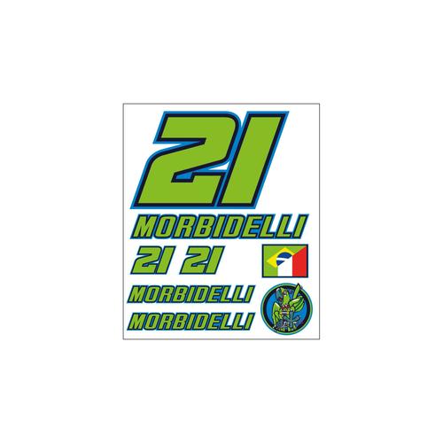 Franco Morbidelli 21 Franky Ensemble D¿Autocollants