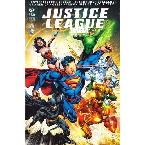Justice League Saga N° 1 A ( Justice League + Shazam + Flash + Justice League Of America + Green Arrow + Justice League Dark )