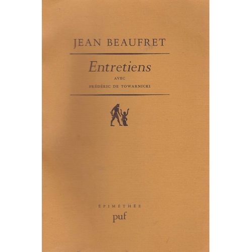 Entretiens Avec Frédéric De Towarnicki
