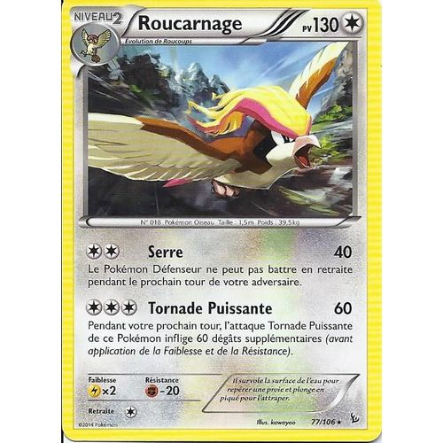 Roucarnage 77/106 - Xy Etincelles