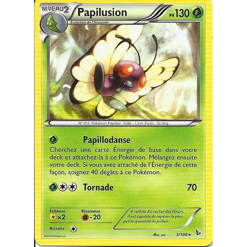 Papilusion 3/106 - Xy Etincelles