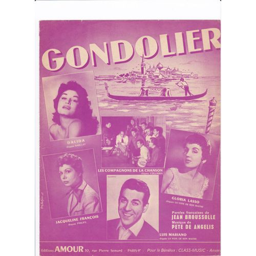 Dalida Gondolier