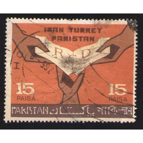 Pakistan 1965 Oblitéré Rond Used Stamp Coopération Iran Turquie Pakistan
