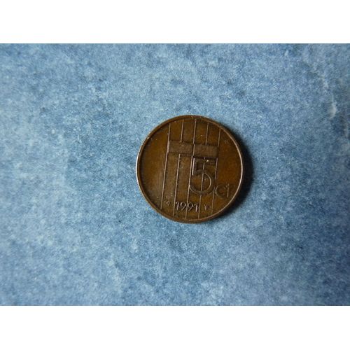 5 Cts Pays Bas 1991