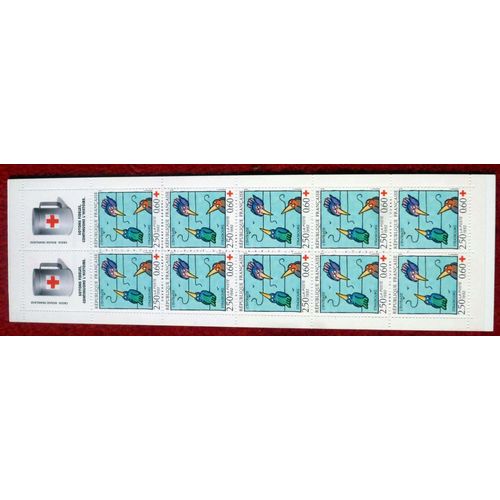 Carnet Croix Rouge Française 1992