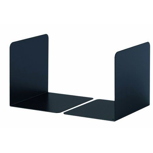 Durable Serre-Livres En Acrylique S, En Acier, Noir
