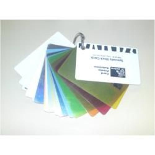Zebra 104523-111 - Pack de 500 Badges Blanc ZEBRA PVC - 0,76 mm